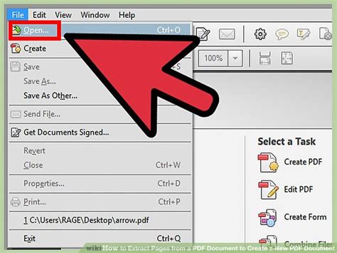 How to extract pages from a PDF .